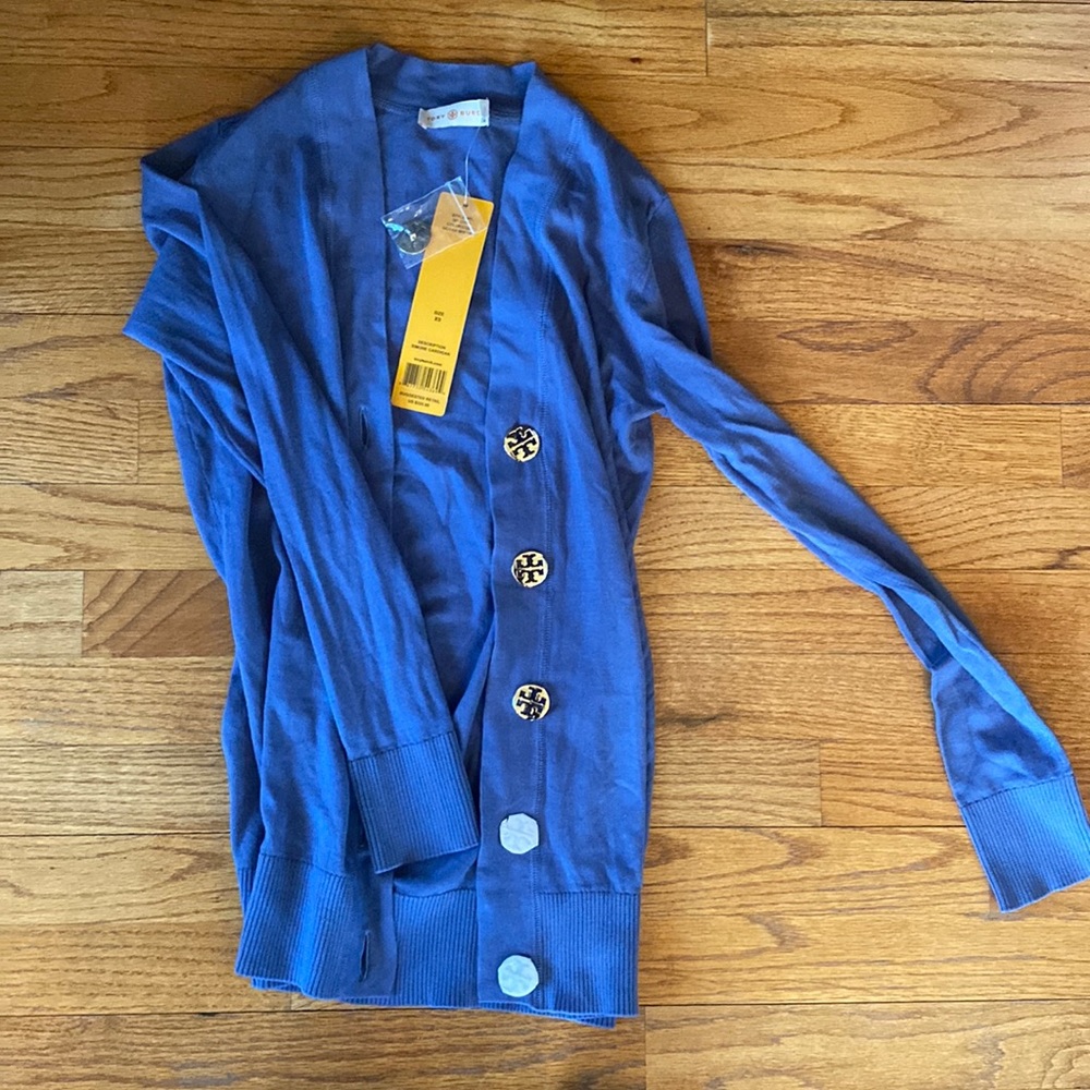 Tory Burch sweater. 100 % cotton. XS new with tags